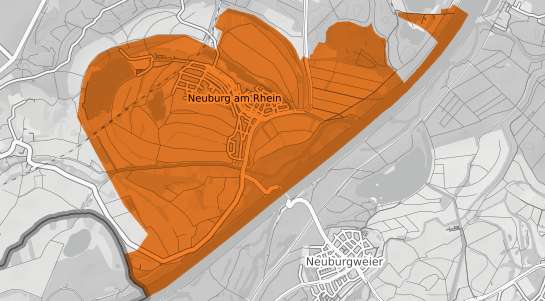 Mietspiegelkarte Neuburg am Rhein